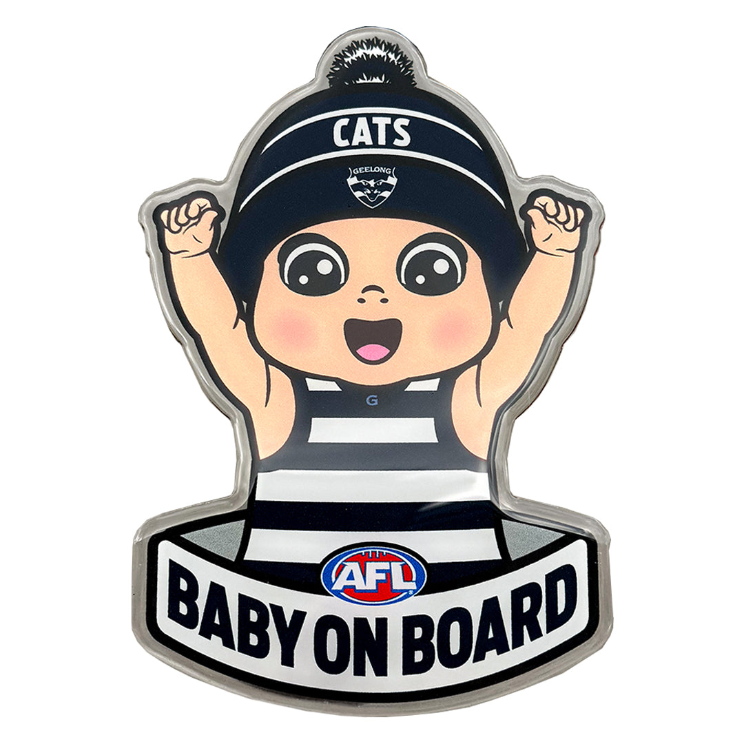 AFL Baby On Board Range Tagged "team_Geelong Cats" Fan Emblems