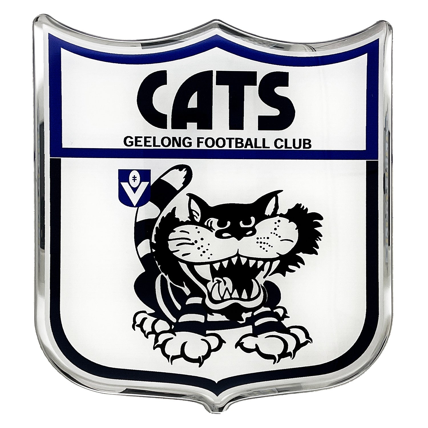 Geelong Cats Retro Decal Fan Emblems