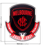 Official Melbourne Demons Premiership Car Decal 2021