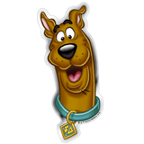 Happy Scooby-Doo Logo Decal