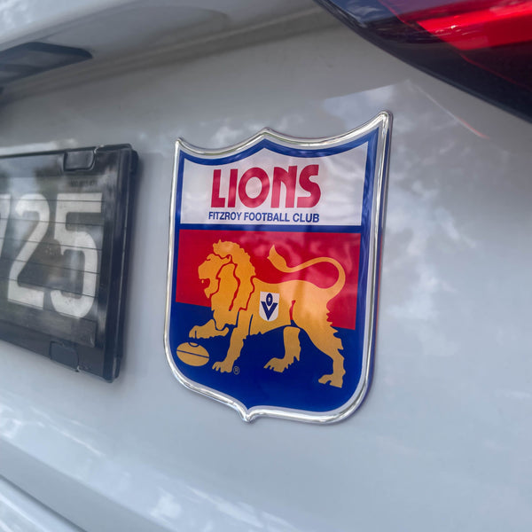 Fitzroy Lions Retro Decal