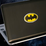 Batman 1989 Logo 3D Car Badge (Black, Yellow and Chrome)