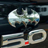 Batman 1989 Batwing 3D Car Badge (Chrome)