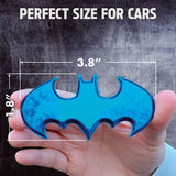 Batman 1989 Batwing 3D Car Badge (Blue Chrome)