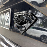 Superman Dawn of Justice 3D Car Badge (Black Chrome)