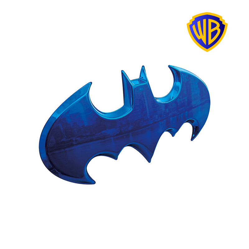 Batman 1989 Batwing 3D Car Badge (Blue Chrome)