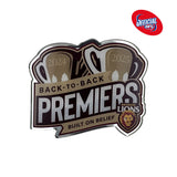 Brisbane Lions Limited Editon Back 2 Back Decal