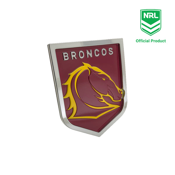 Brisbane Broncos 3D Car Badge