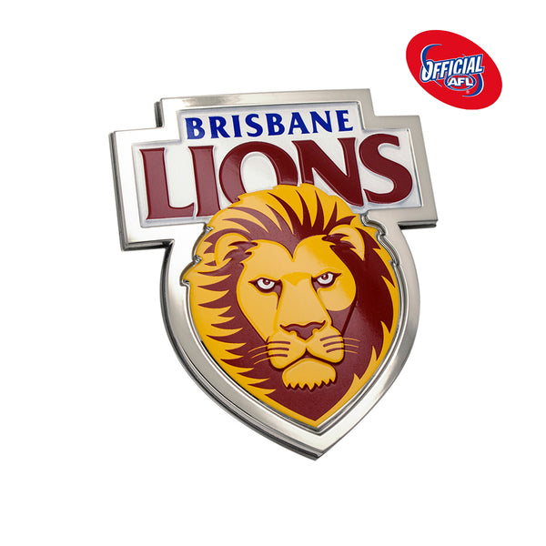 Brisbane Lions 3D Car Badge
