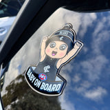 Carlton Blues Baby on Board Decal