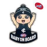 Carlton Blues Baby on Board Decal