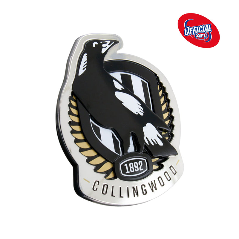 Collingwood Magpies 3D Car Badge
