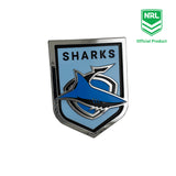 Cronulla Sharks 3D Car Badge