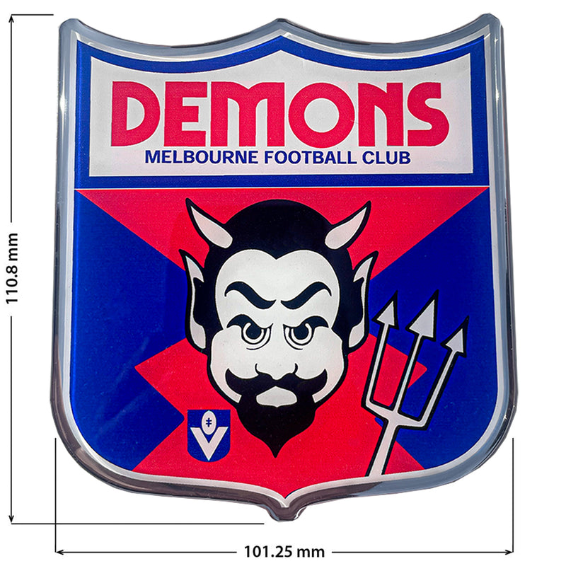 Melbourne Demons Retro Decal