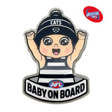 Geelong Cats Baby on Board Decal