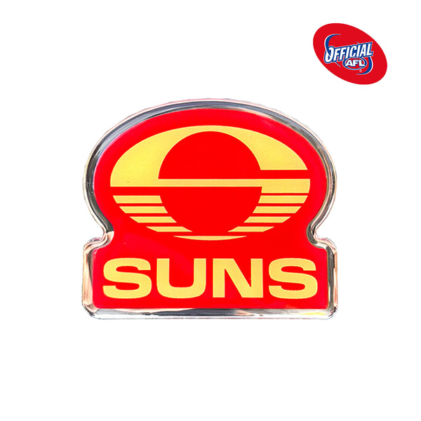 New Gold Coast Suns Logo Decal