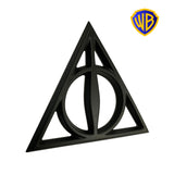 Harry Potter Deathly Hallows 3D Car Badge (Matte Black)