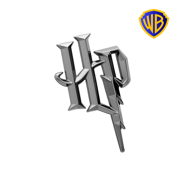 Harry Potter HP Symbol 3D Car Badge (Black Chrome)