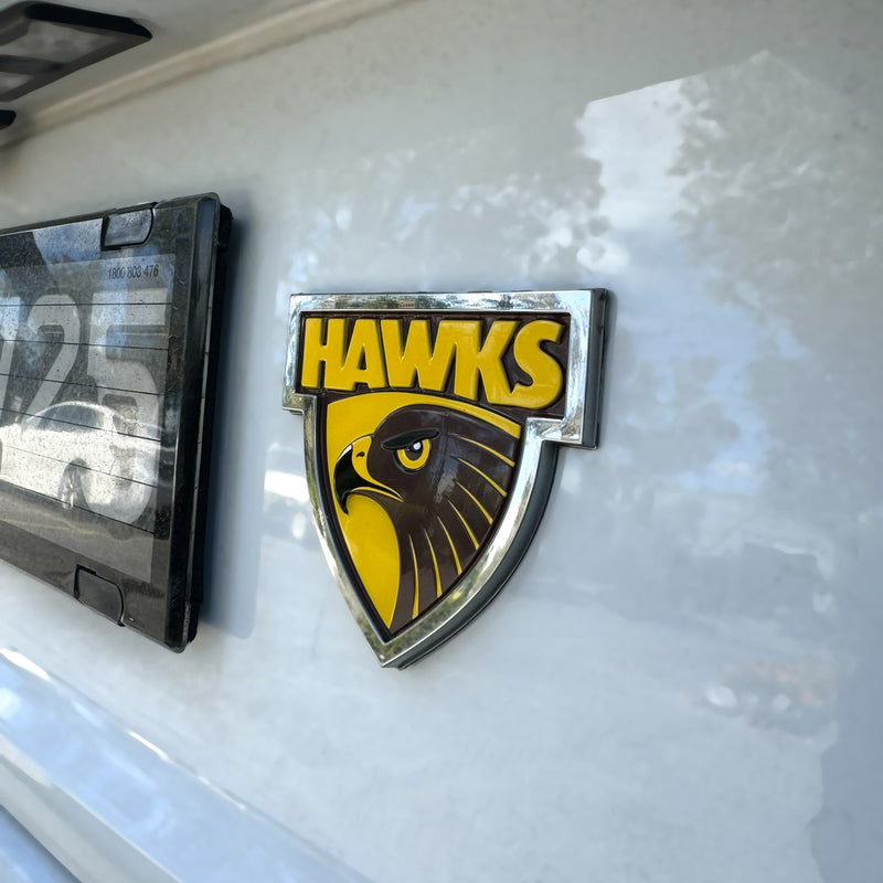Hawthorn Hawks 3D Car Badge
