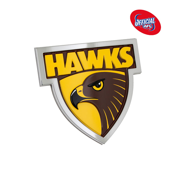 Hawthorn Hawks 3D Car Badge
