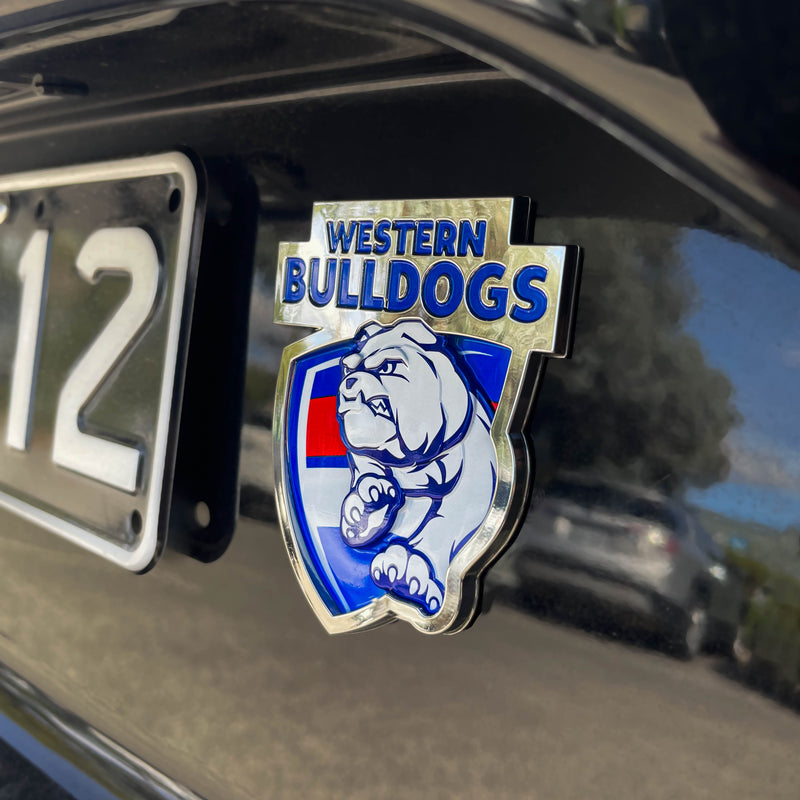 Western Bulldogs 3D Car Badge