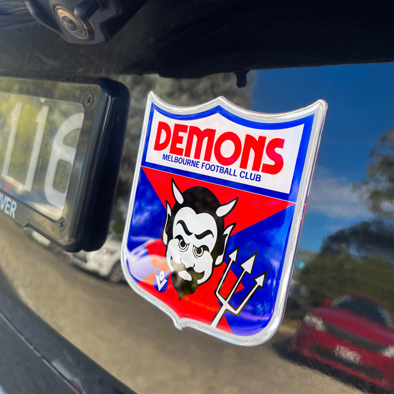 Melbourne Demons Retro Decal
