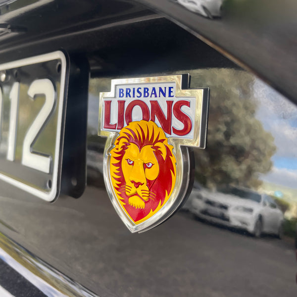 Brisbane Lions 3D Car Badge