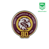 Manly Sea Eagles 80th Year Anniversary Decal