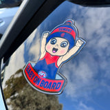 Melbourne Demons Baby on Board Decal