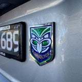 New Zealand Warriors 3D Car Badge