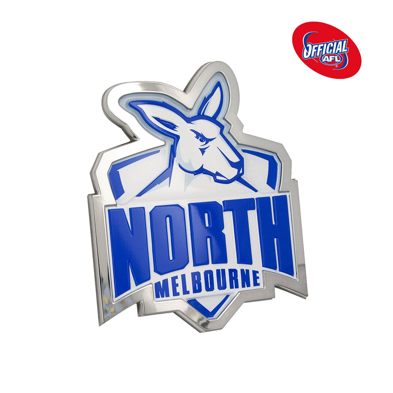 North Melbourne Kangaroos 3D Car Badge