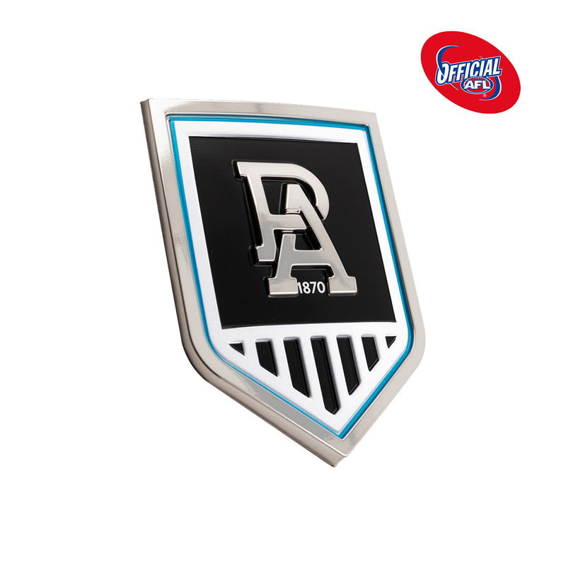 Port Adelaide 3D Car Badge