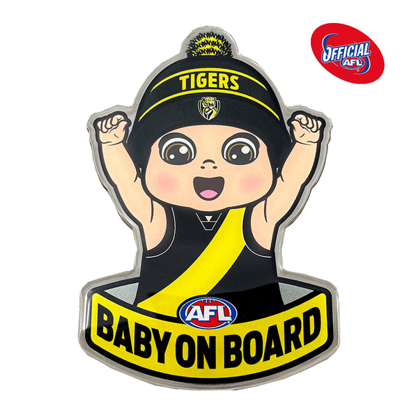 Richmond Tigers Baby on Board Decal