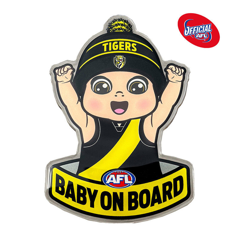 Richmond Tigers Baby on Board Decal