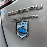 Cronulla Sharks 3D Car Badge