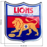 Fitzroy Lions Retro Decal