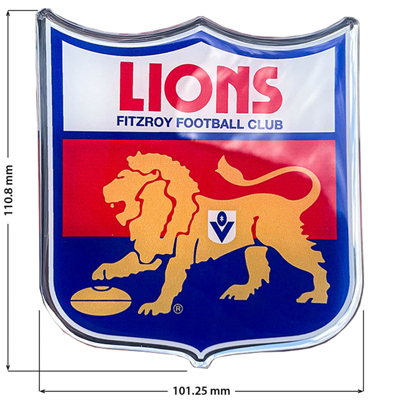 Fitzroy Lions Retro Decal