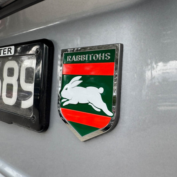 South Sydney Rabbitohs 3D Car Badge