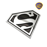 Superman 3D Car Badge (Black and Chrome)