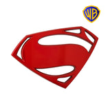 Superman Dawn of Justice 3D Car Badge (Red Chrome)