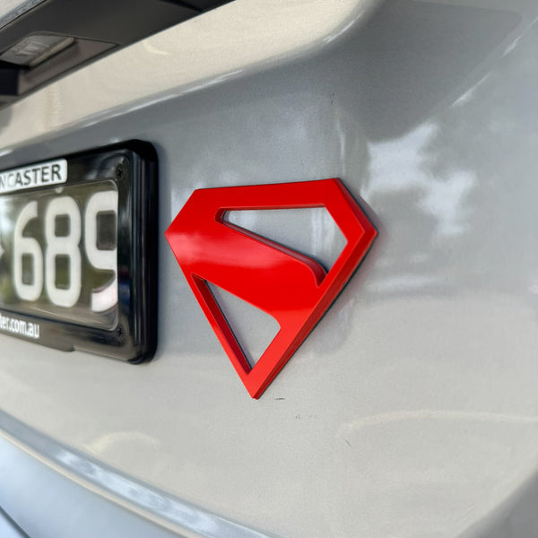 Superman 3D Car Badge (2025 Movie)
