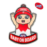 Sydney Swans Baby on Board Decal