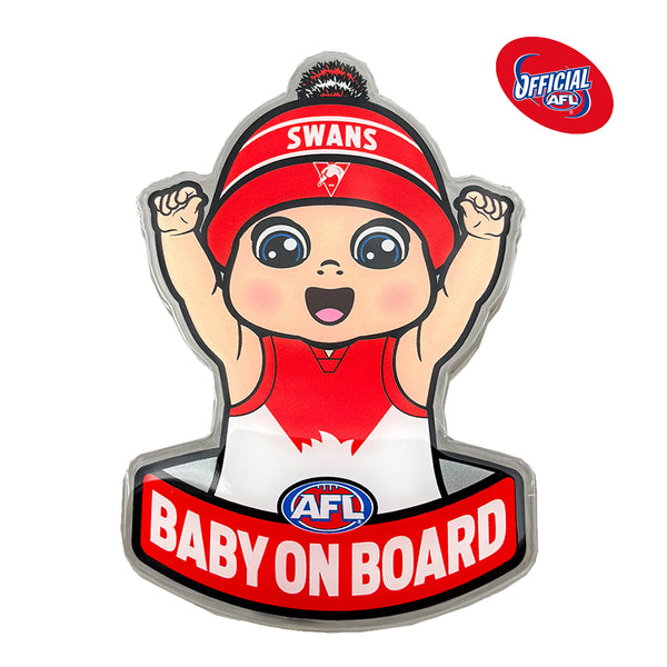 Sydney Swans Baby on Board Decal