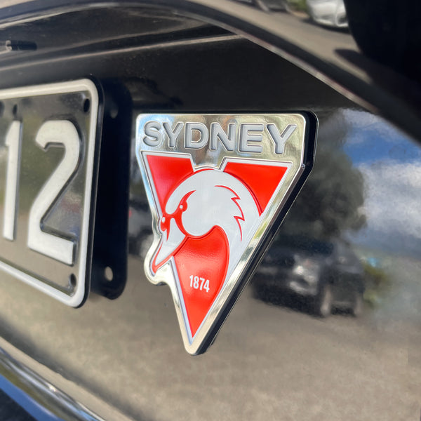 Sydney Swans 3D Car Badge