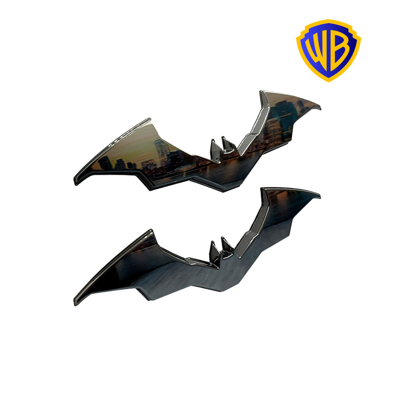 The Batman 3D Batwing - 2 Pack (Black Chrome)
