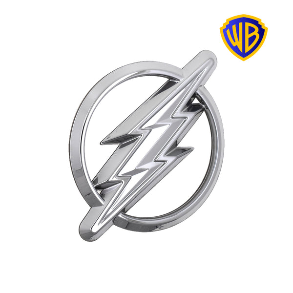 The Flash 3D Car Badge (Chrome)