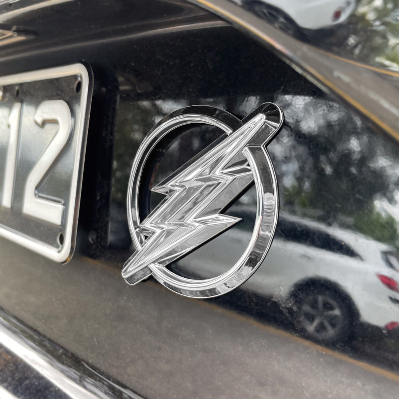 The Flash 3D Car Badge (Chrome)