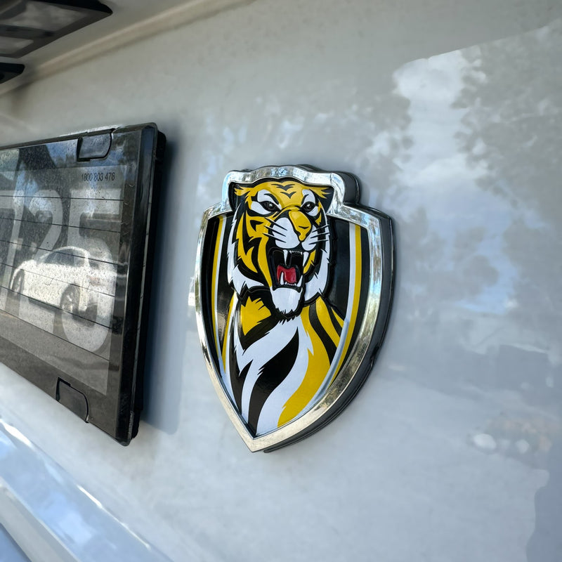 Richmond Tigers 3D Car Badge