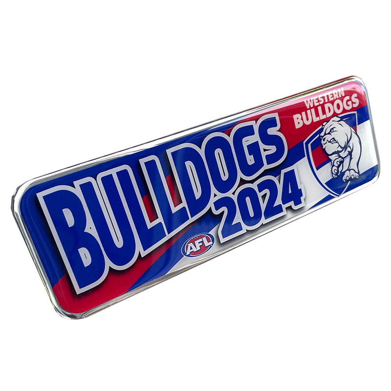 Western Bulldogs 2024 Season Decal