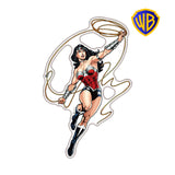 Wonder Woman Fighting Character Decal